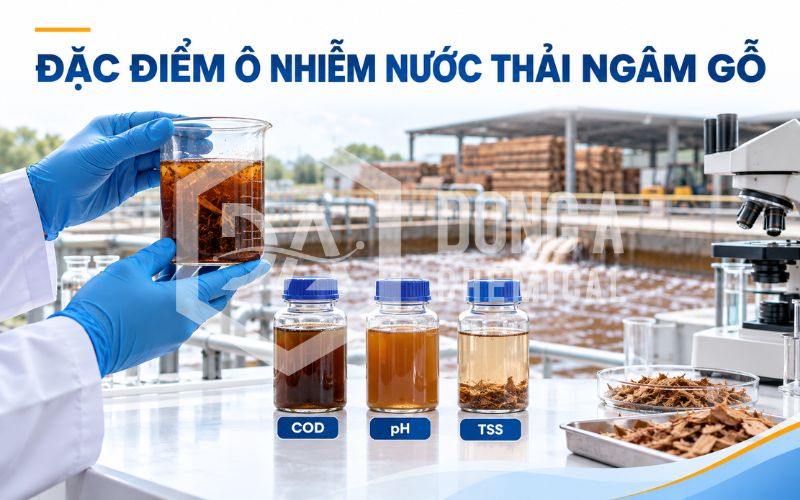 Xử lý nước thải ngâm gỗ: Chọn đúng công nghệ, kiểm soát màu và COD